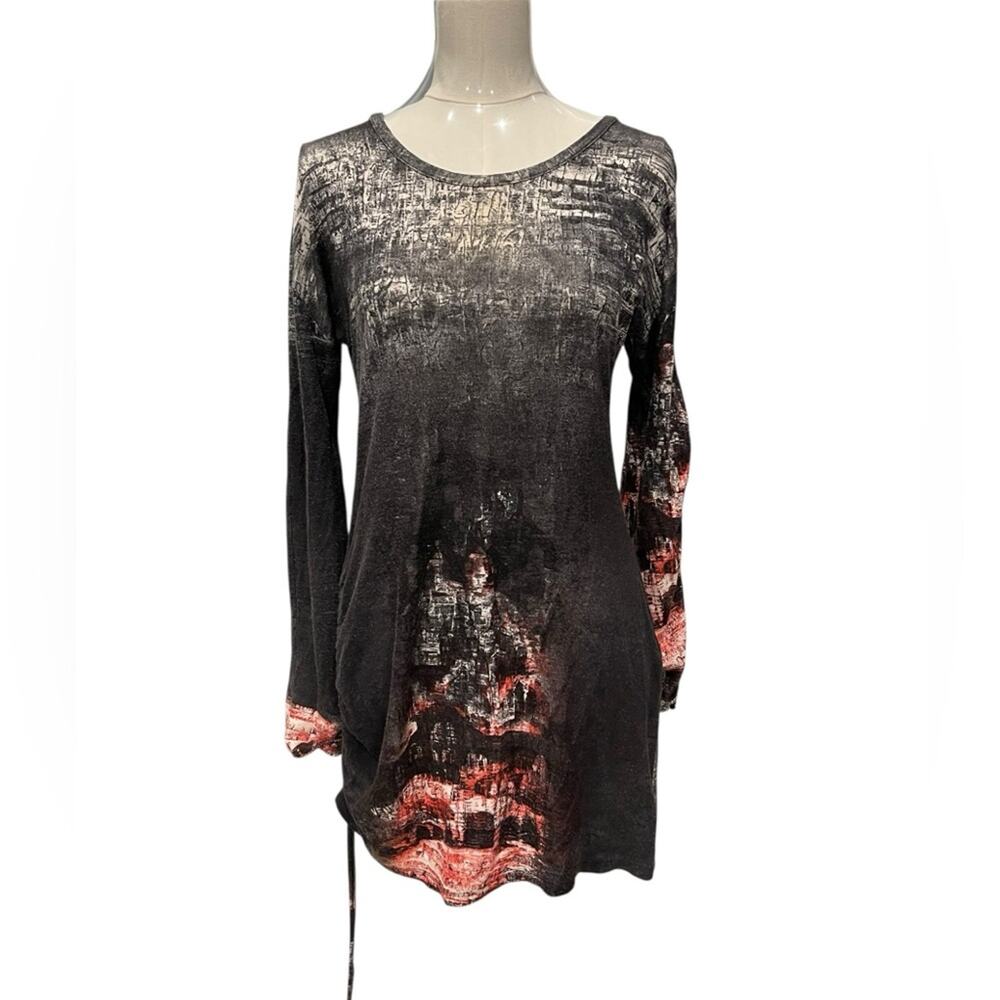 Save the Queen Multicolor Printed Long Sleeve Size XL